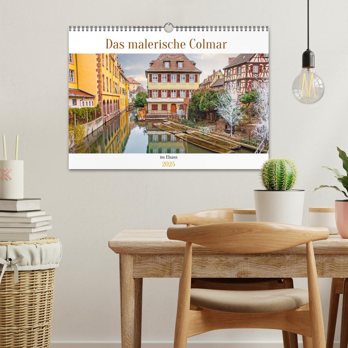 Bild: 9783383903359 | Das malerische Colmar im Elsass (Wandkalender 2025 DIN A3 quer),...