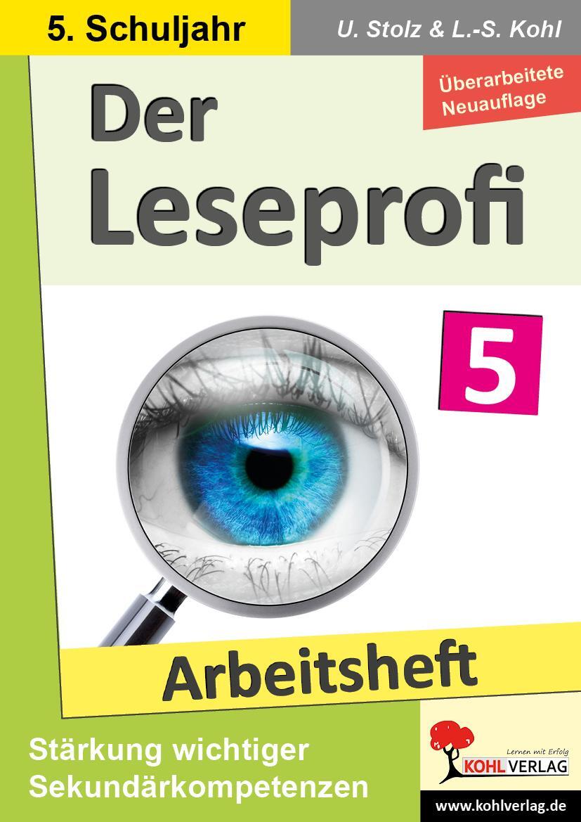 Cover: 9783988411143 | Der Leseprofi - Arbeitsheft / Klasse 5 | Ulrike Stolz (u. a.) | Buch