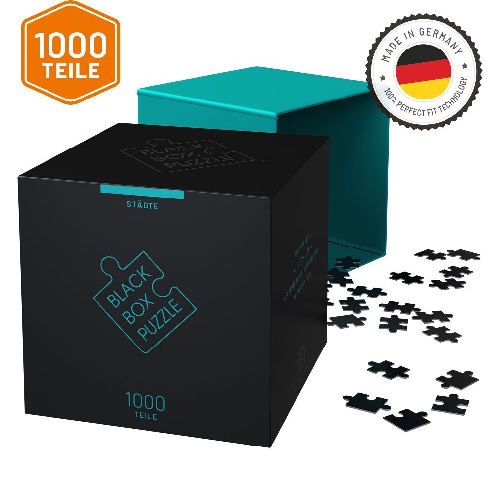 Bild: 4262387640064 | Black Box Puzzle Städte (Puzzle) | Edition 2022 | Spiel | In Spielebox