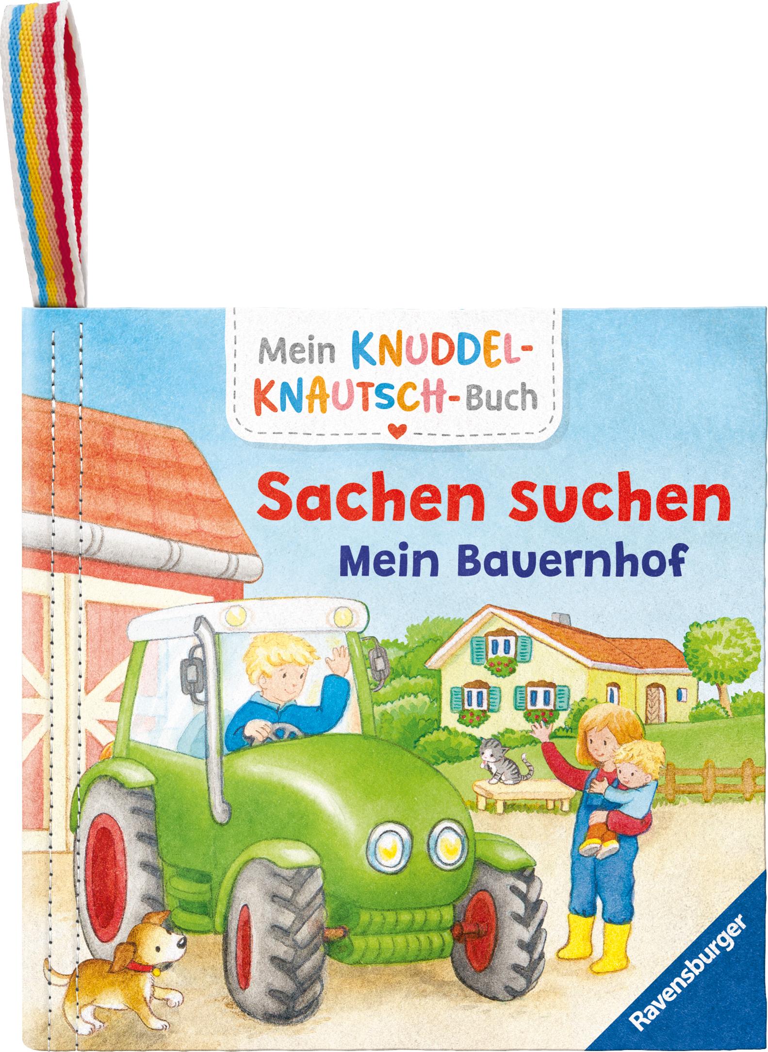 Cover: 9783473421008 | Mein Knuddel-Knautsch-Buch: Sachen suchen. Bauernhof; weiches...