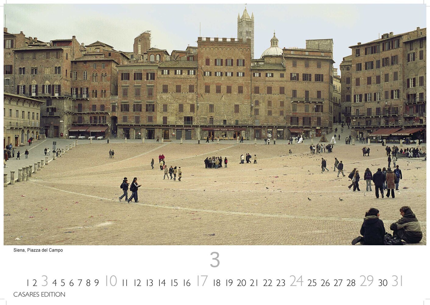 Bild: 9789918611805 | Piazza 2024 L 35x50cm | H.W. Schawe | Kalender | 14 S. | Deutsch