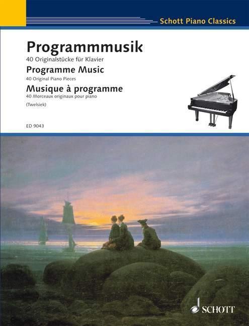 Cover: 9783795754907 | Programmmusik | 40 Originalwerke für Klavier, Schott Piano Classics