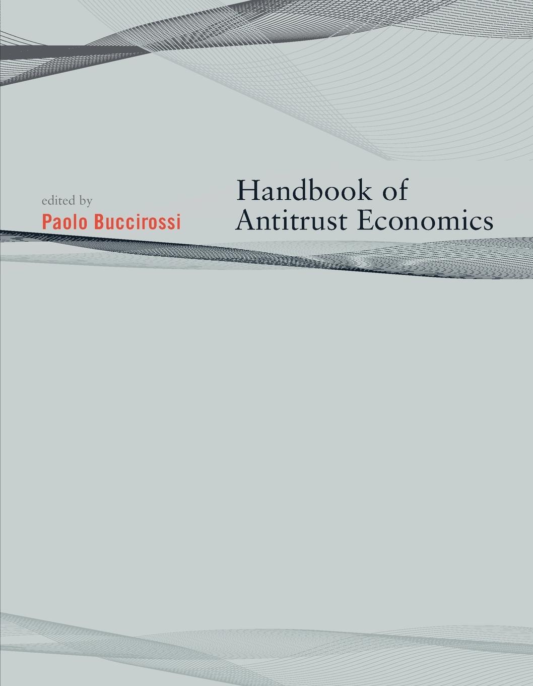 Cover: 9780262524773 | Handbook of Antitrust Economics | Paolo Buccirossi | Taschenbuch