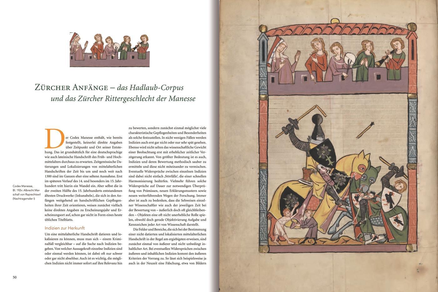 Bild: 9783534289028 | Der Codex Manesse | Die berühmteste Liederhandschrift des Mittelalters