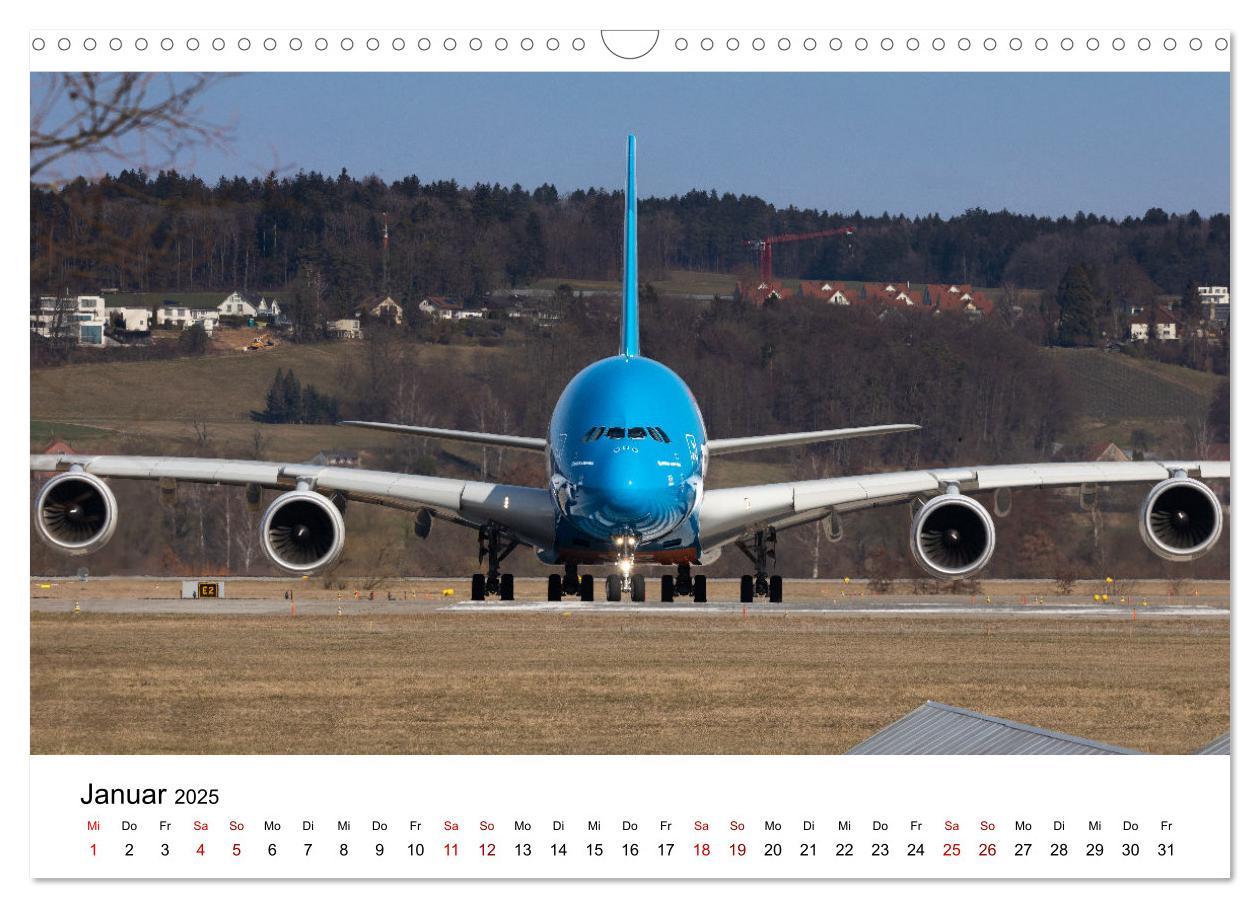 Bild: 9783383853715 | Fliegerträume: 12 Monate, 12 Flugzeuge (Wandkalender 2025 DIN A3...