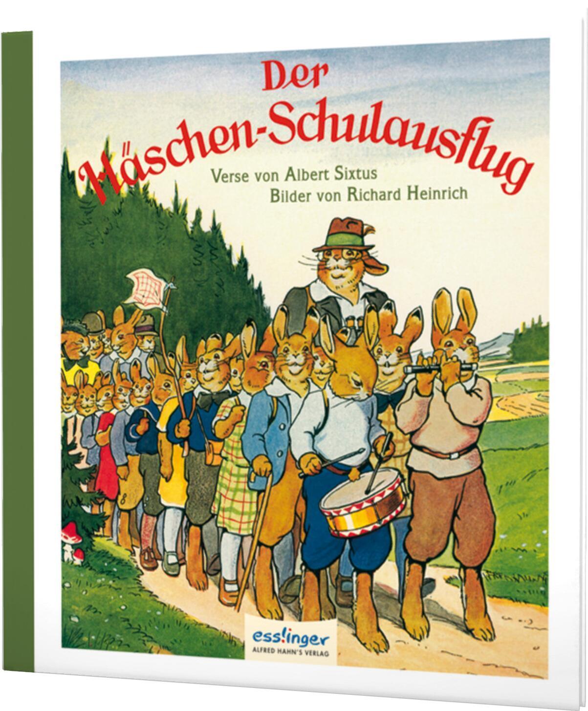 Cover: 9783480400126 | Die Häschenschule 2: Der Häschen-Schulausflug | Albert Sixtus | Buch