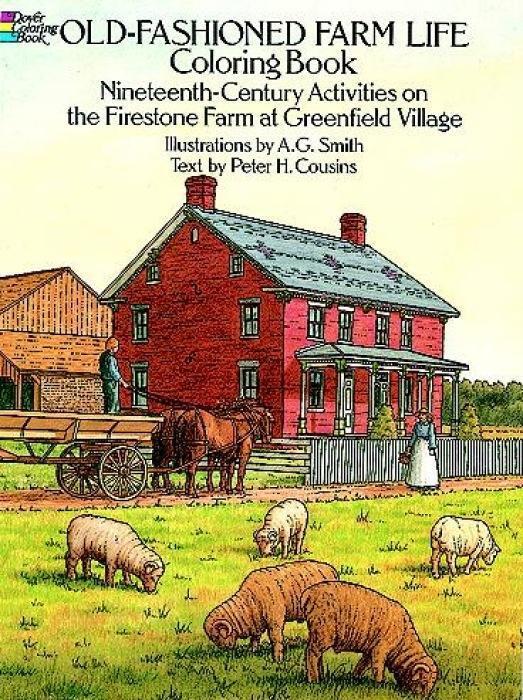 Cover: 9780486261485 | Old-Fashioned Farm Life Coloring Book | A G Smith (u. a.) | Buch