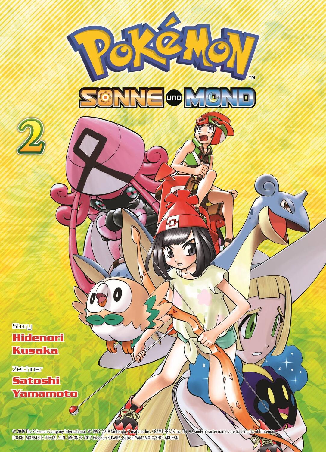 Cover: 9783741612039 | Pokémon - Sonne und Mond | Bd. 2 | Hidenori Kusaka (u. a.) | Buch