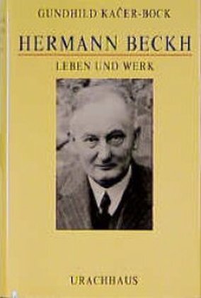 Cover: 9783825171261 | Hermann Beckh | Leben und Werk | Gundhild Kacer-Bock | Buch | 296 S.