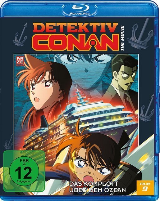 Cover: 7630017514448 | Detektiv Conan - 9. Film: Das Komplott über dem Ozean - Blu-Ray | CH