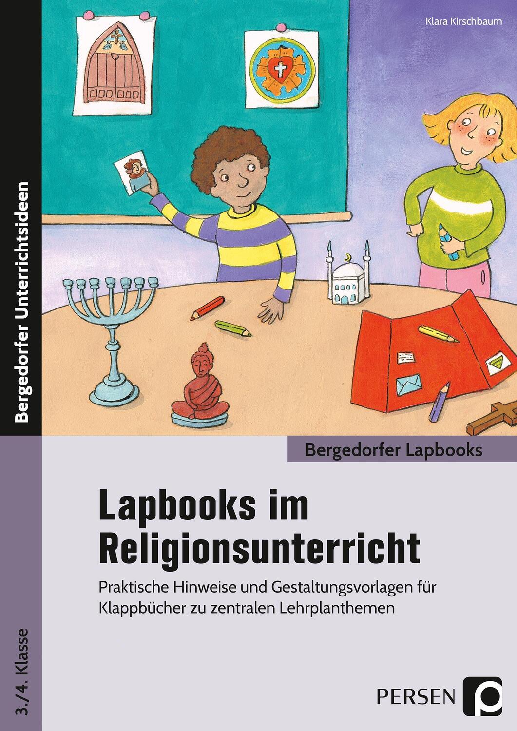 Cover: 9783403203056 | Lapbooks im Religionsunterricht - 3./4. Klasse | Klara Kirschbaum