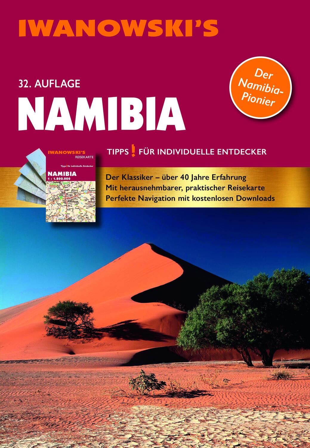 Cover: 9783861972587 | Namibia - Reiseführer von Iwanowski | Michael Iwanowski | Taschenbuch