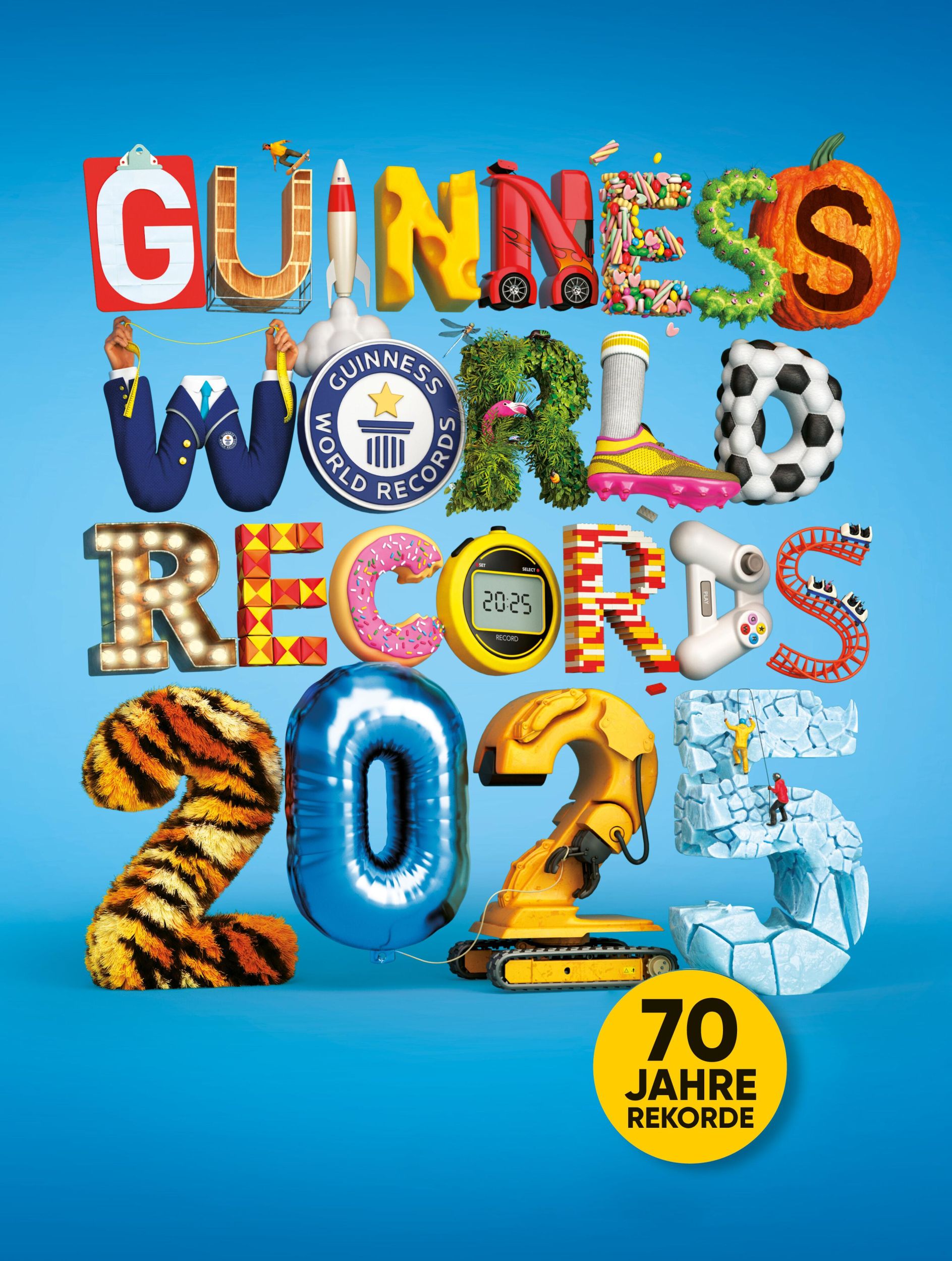 Cover: 9783473480777 | GUINNESS WORLD RECORDS 2025: Das beliebte Rekorde-Buch für Kinder...