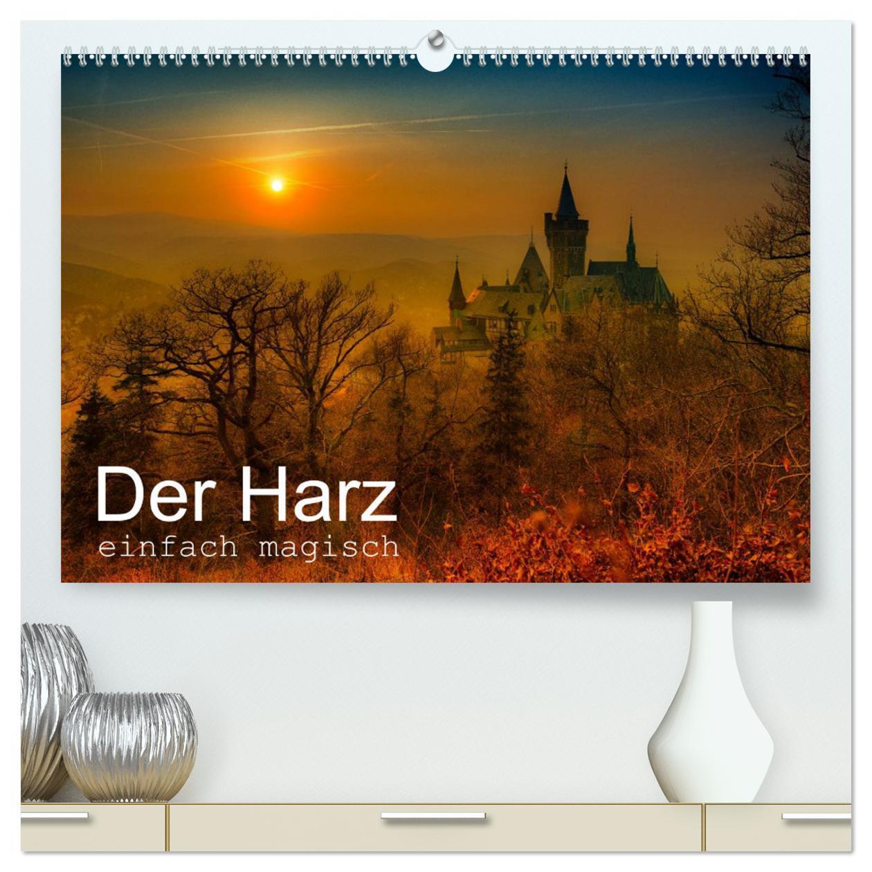 Cover: 9783435533848 | Der Harz einfach magisch (hochwertiger Premium Wandkalender 2025...