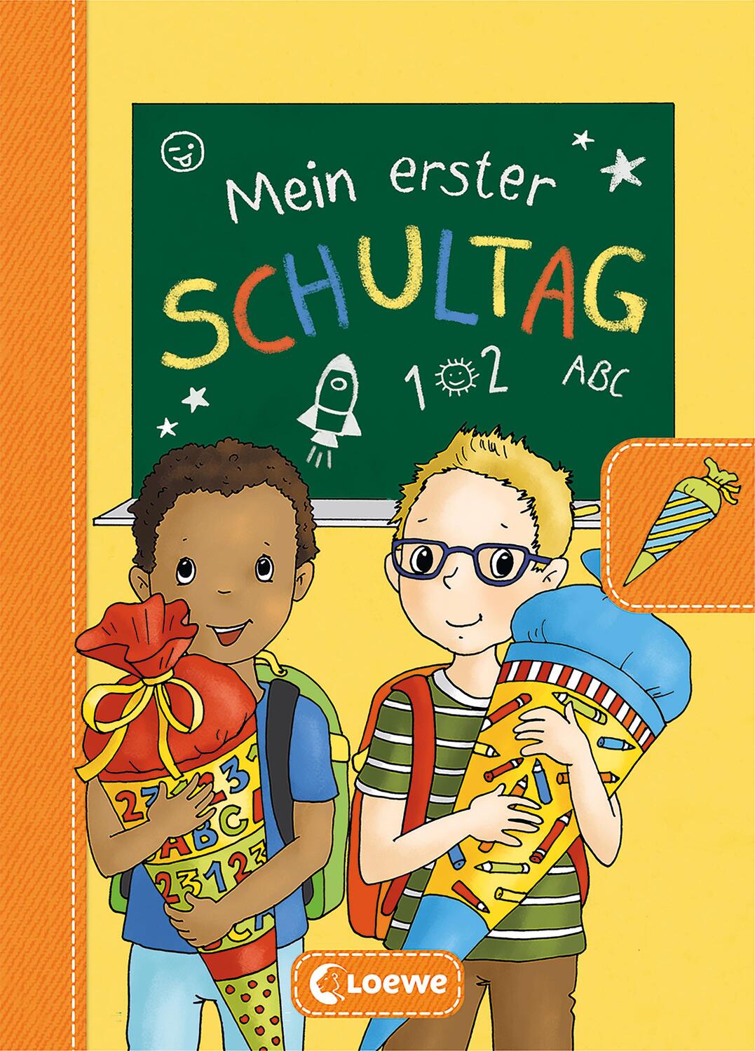 Cover: 9783743211414 | Mein erster Schultag - Jungs (Gelb) | Buch | Eintragbücher | Deutsch