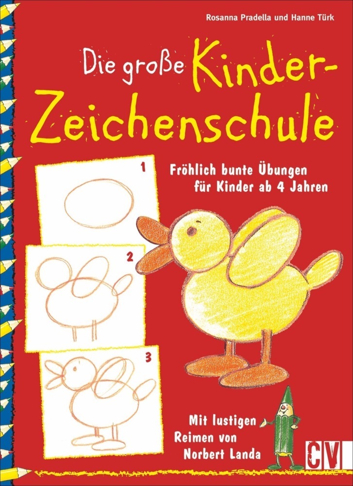 Cover: 9783838832654 | Die große Kinder-Zeichenschule | Rosanna Pradella (u. a.) | Buch