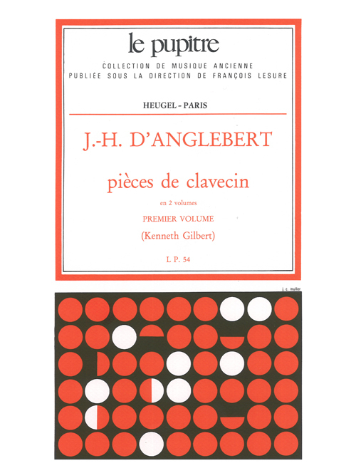 Cover: 9790047324405 | Pieces de Clavecin Vol.1 (K.Gilbert) (Le Pupitre) | D'Anglebert | Buch