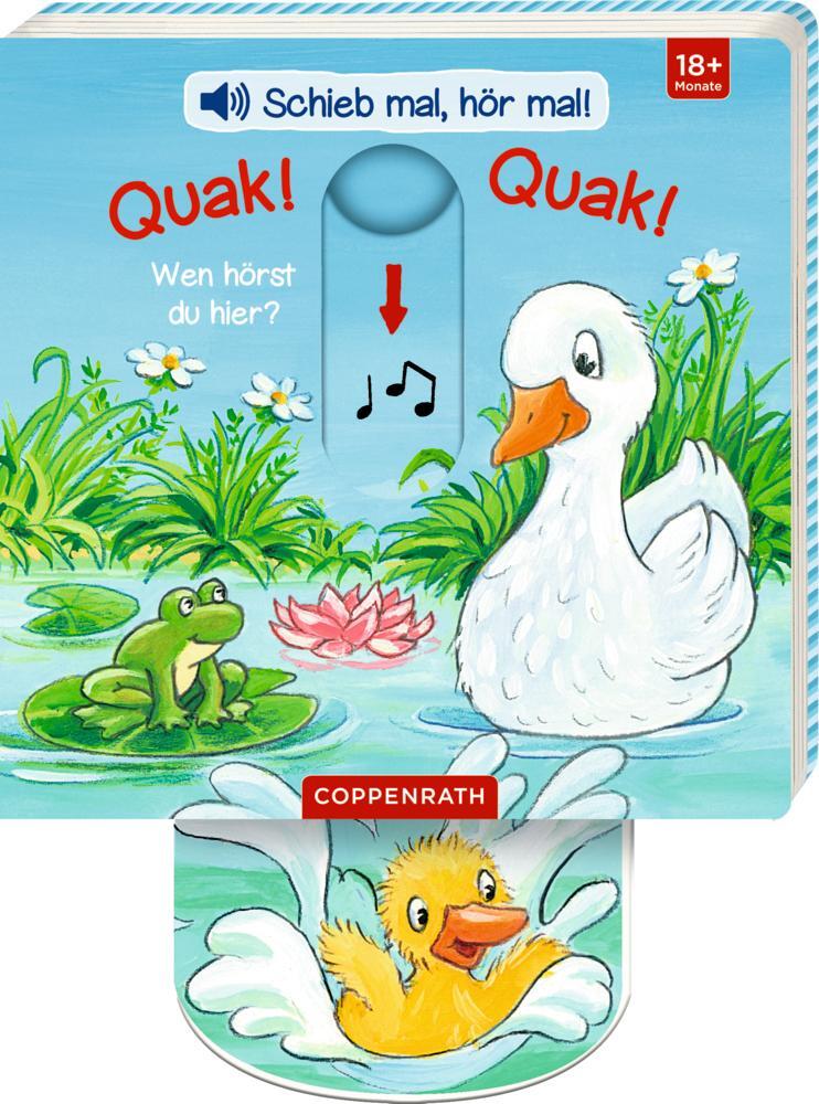 Cover: 9783649637134 | Schieb mal, hör mal!: Quak! Quak! Wen hörst du hier? | Buch | Deutsch