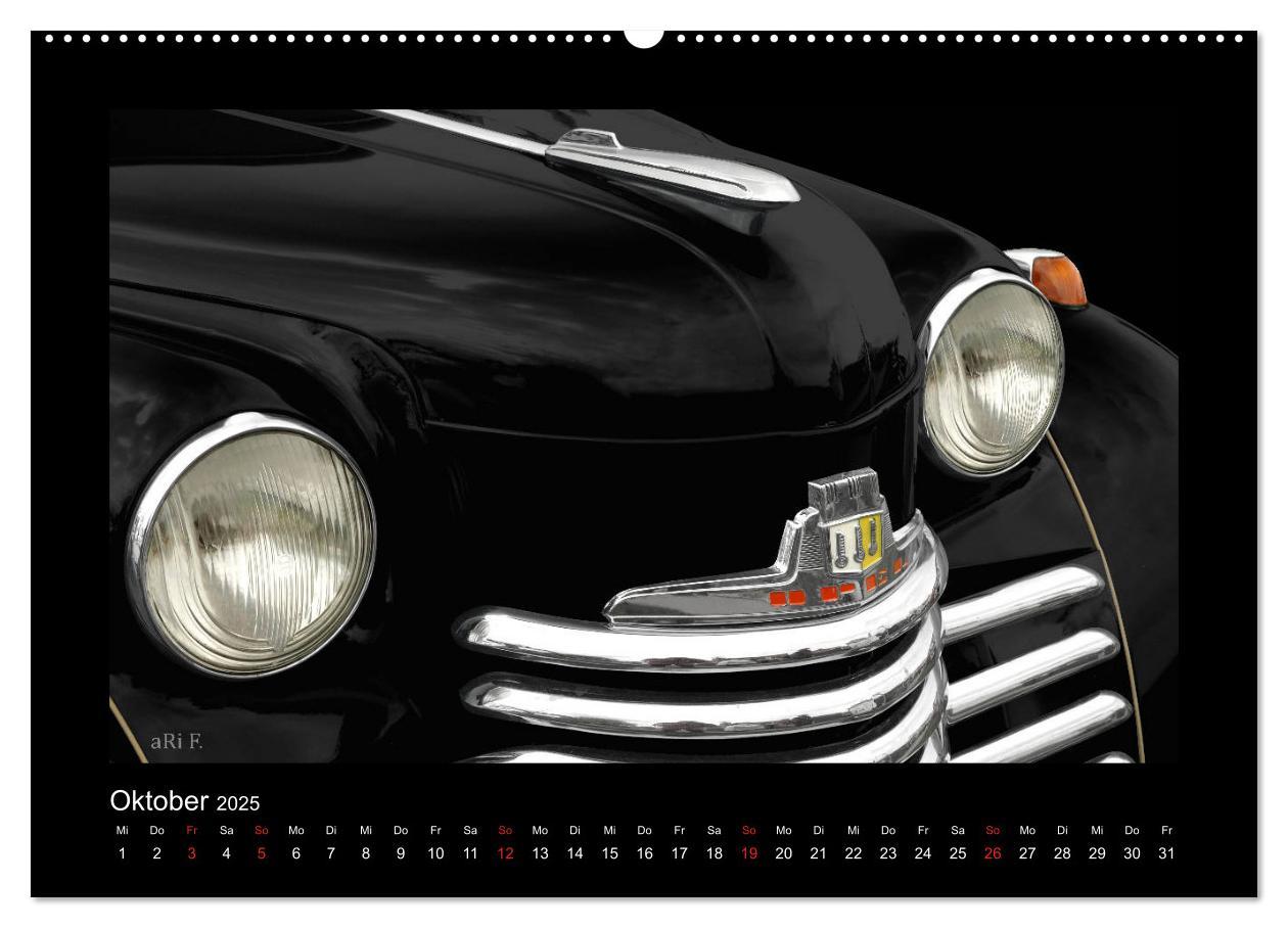 Bild: 9783435245888 | 2025 Oldtimer by aRi F. (hochwertiger Premium Wandkalender 2025 DIN...