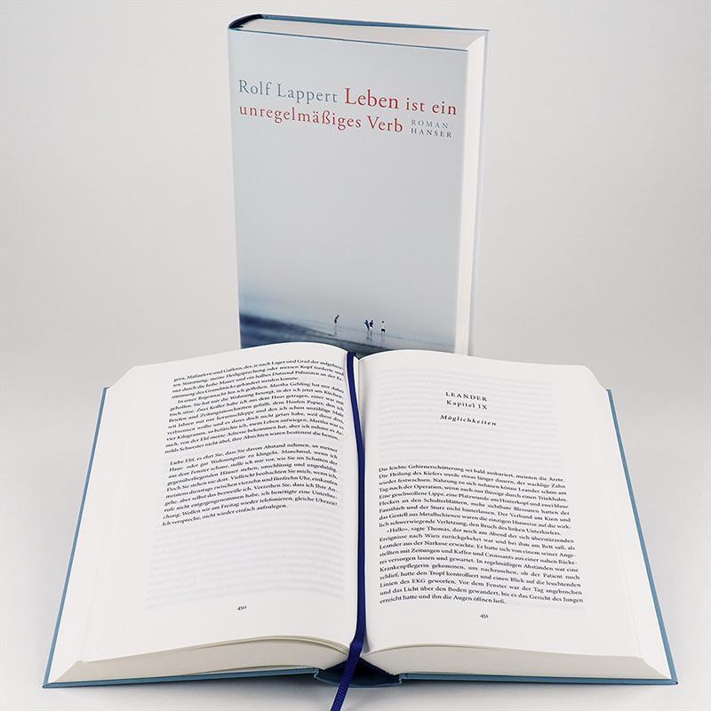 Bild: 9783446267565 | Leben ist ein unregelmäßiges Verb | Rolf Lappert | Buch | Lesebändchen