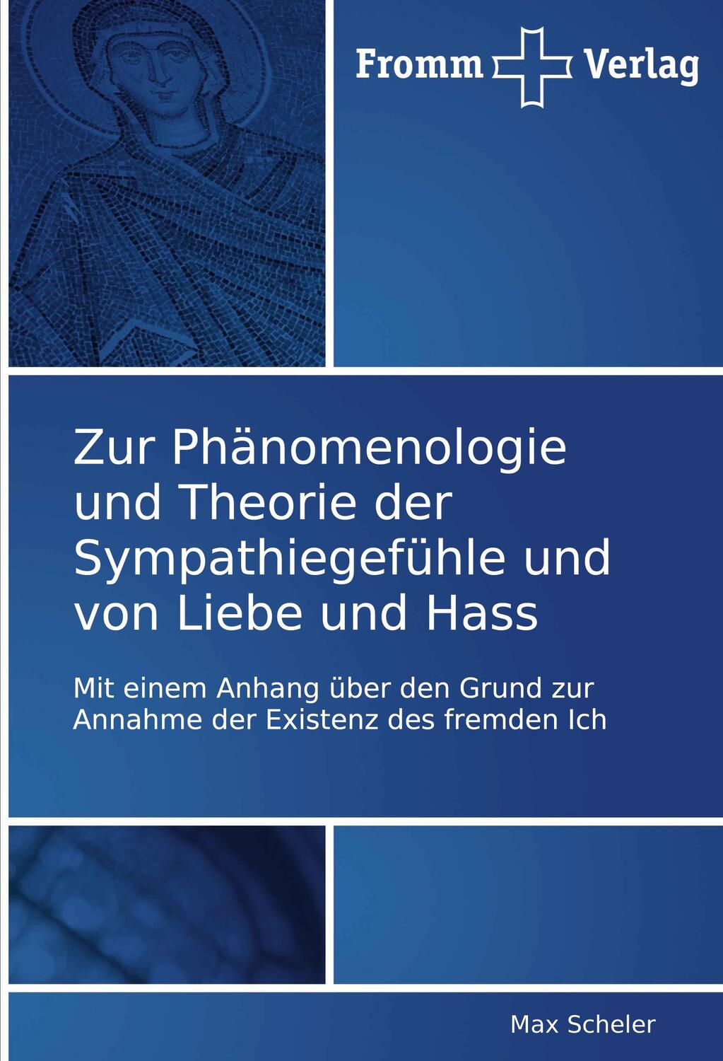 Cover: 9783841600400 | Zur Phänomenologie und Theorie der Sympathiegefühle und von Liebe...