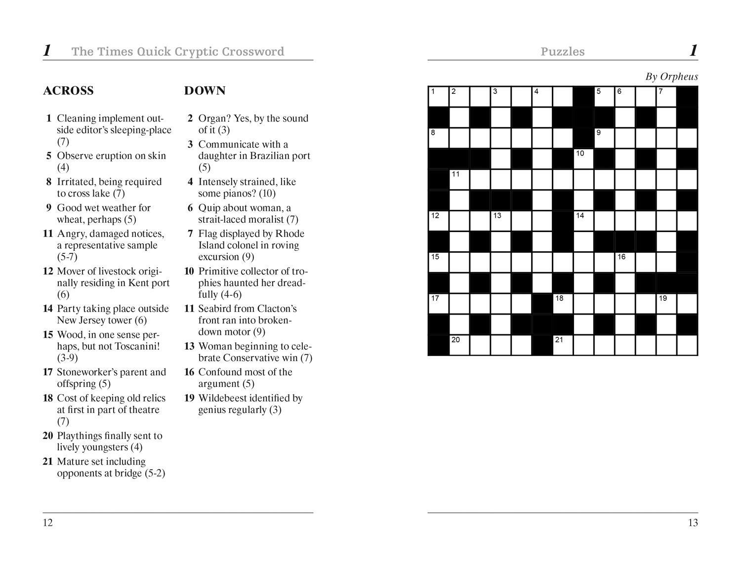 Bild: 9780008241285 | The Times Quick Cryptic Crossword Book 3 | Games (u. a.) | Taschenbuch