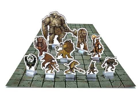 Cover: 7350105220708 | Dragonbane Monsters Standee Set (RPG Accessory) | englisch