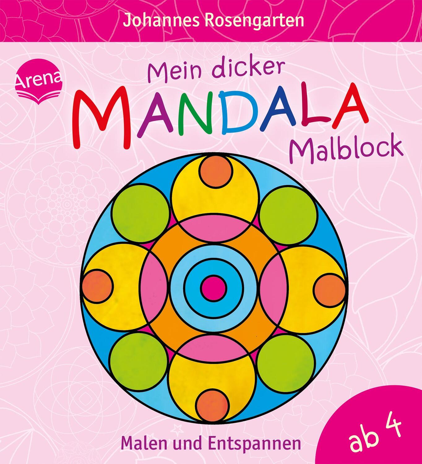 Cover: 9783401712109 | Mein dicker Mandala-Malblock | Malen und Entspannen ab 4 Jahren | Buch