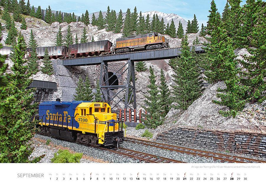 Bild: 9783966648356 | Traumanlagen von Modellbahnprofis Kalender 2025 | Kalender | 14 S.