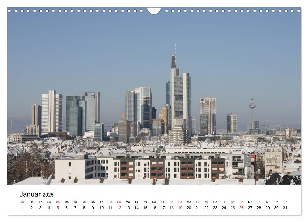 Bild: 9783435613236 | Frankfurt Skyline von Petrus Bodenstaff (Wandkalender 2025 DIN A3...