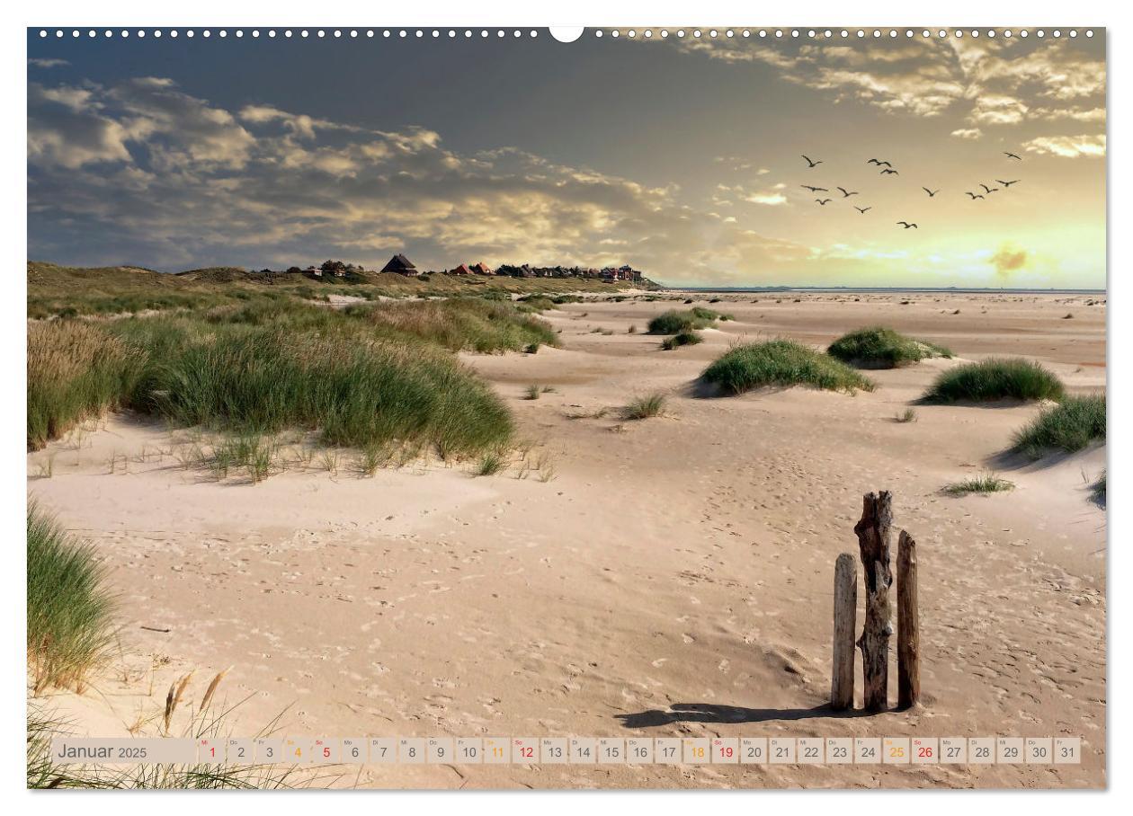 Bild: 9783435030866 | Nordsee-Urlaub (Wandkalender 2025 DIN A2 quer), CALVENDO...