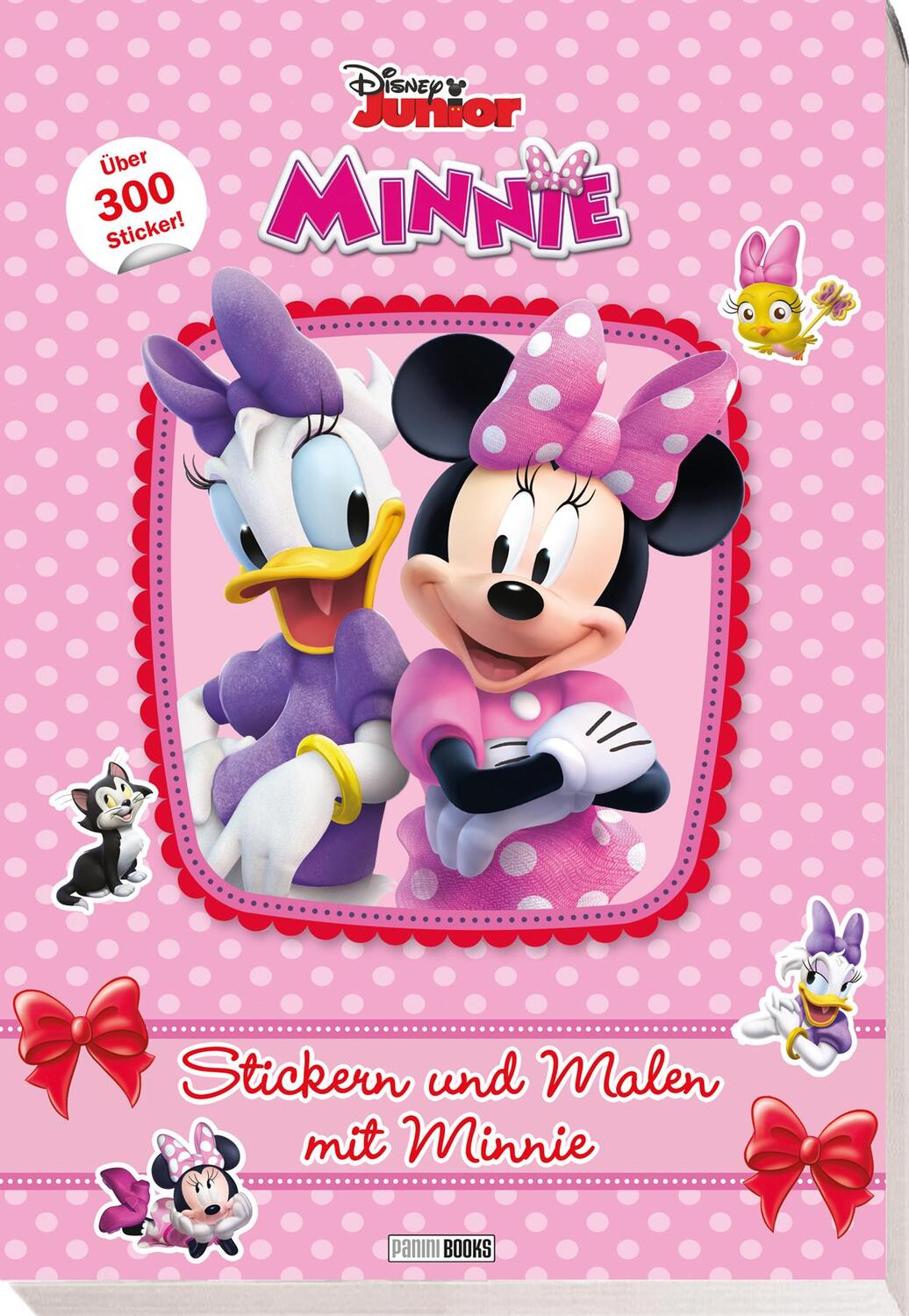 Cover: 9783833241574 | Disney Minnie: Stickern und Malen mit Minnie | über 300 Sticker!