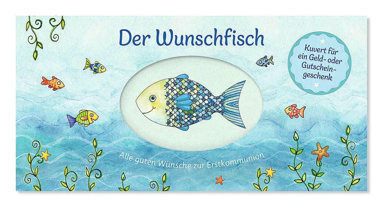 Cover: 4260308342189 | Der Wunschfisch. Alle guten Wünsche zur Erstkommunion - Kuvert für...