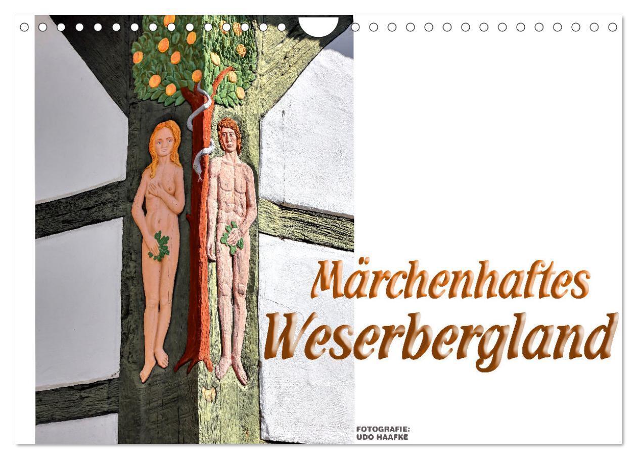 Cover: 9783675948341 | Märchenhaftes Weserbergland (Wandkalender 2024 DIN A4 quer),...
