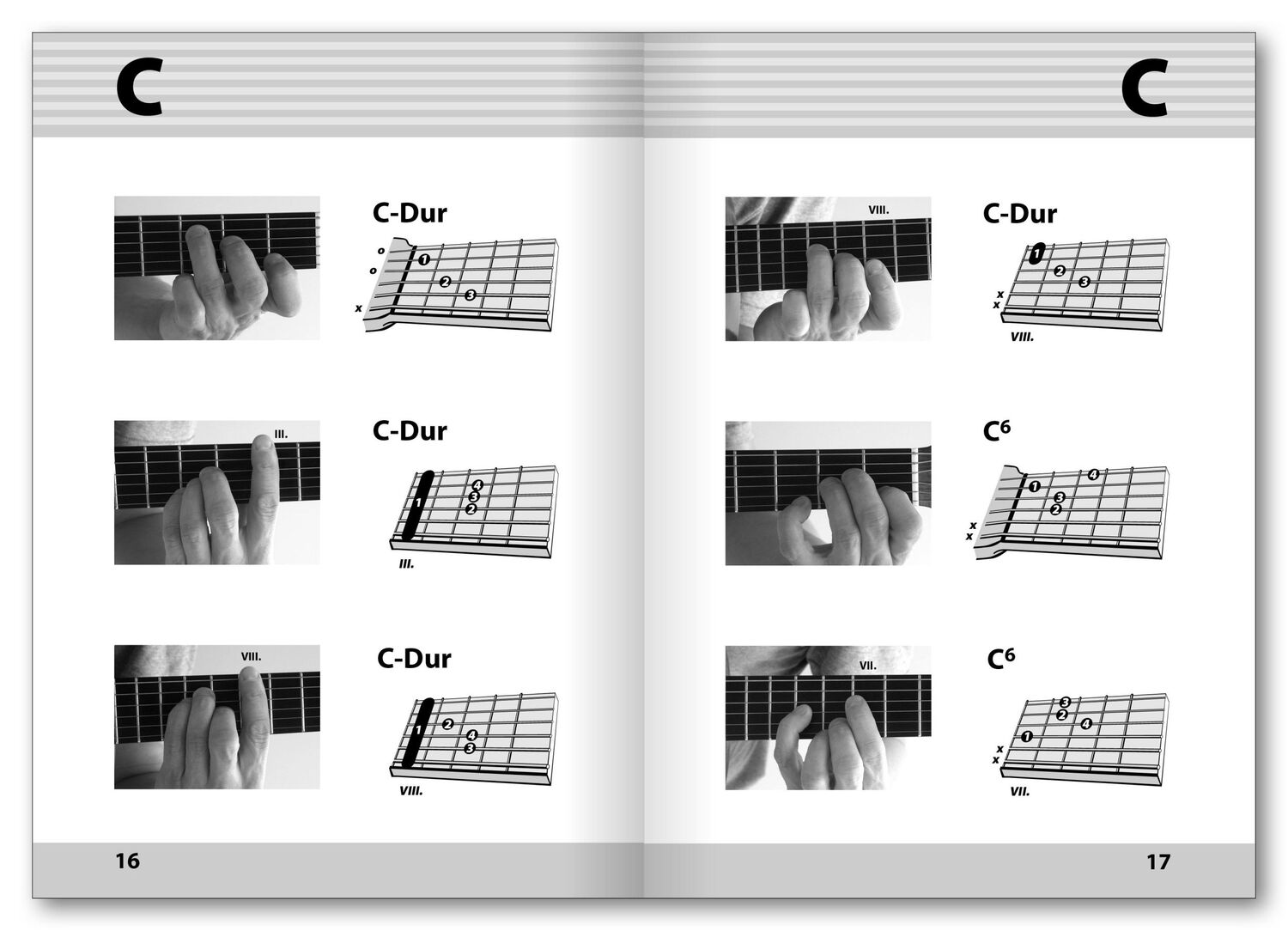 Bild: 9783802406836 | Foto-Grifftabelle für Gitarre | Jeromy Bessler (u. a.) | Taschenbuch