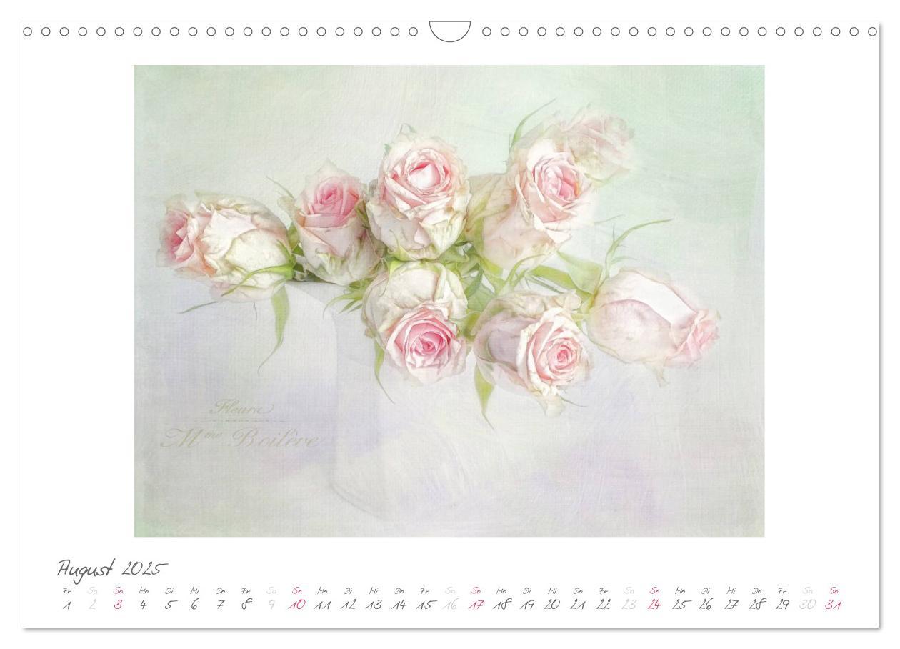 Bild: 9783435787807 | Vintage Flowers (Wandkalender 2025 DIN A3 quer), CALVENDO...