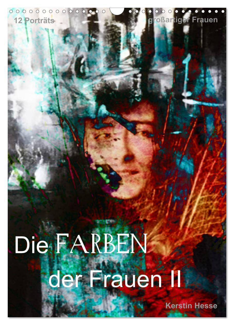 Cover: 9783435972289 | Die FARBEN der Frauen II (Wandkalender 2025 DIN A3 hoch), CALVENDO...