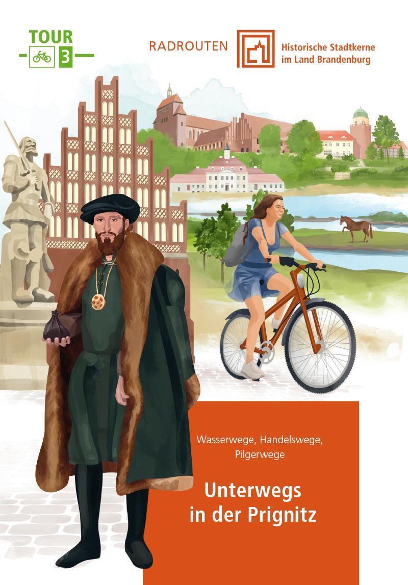 Cover: 9783942917421 | Radtouren durch historische Stadtkerne im Land Brandenburg Tour 3 -...
