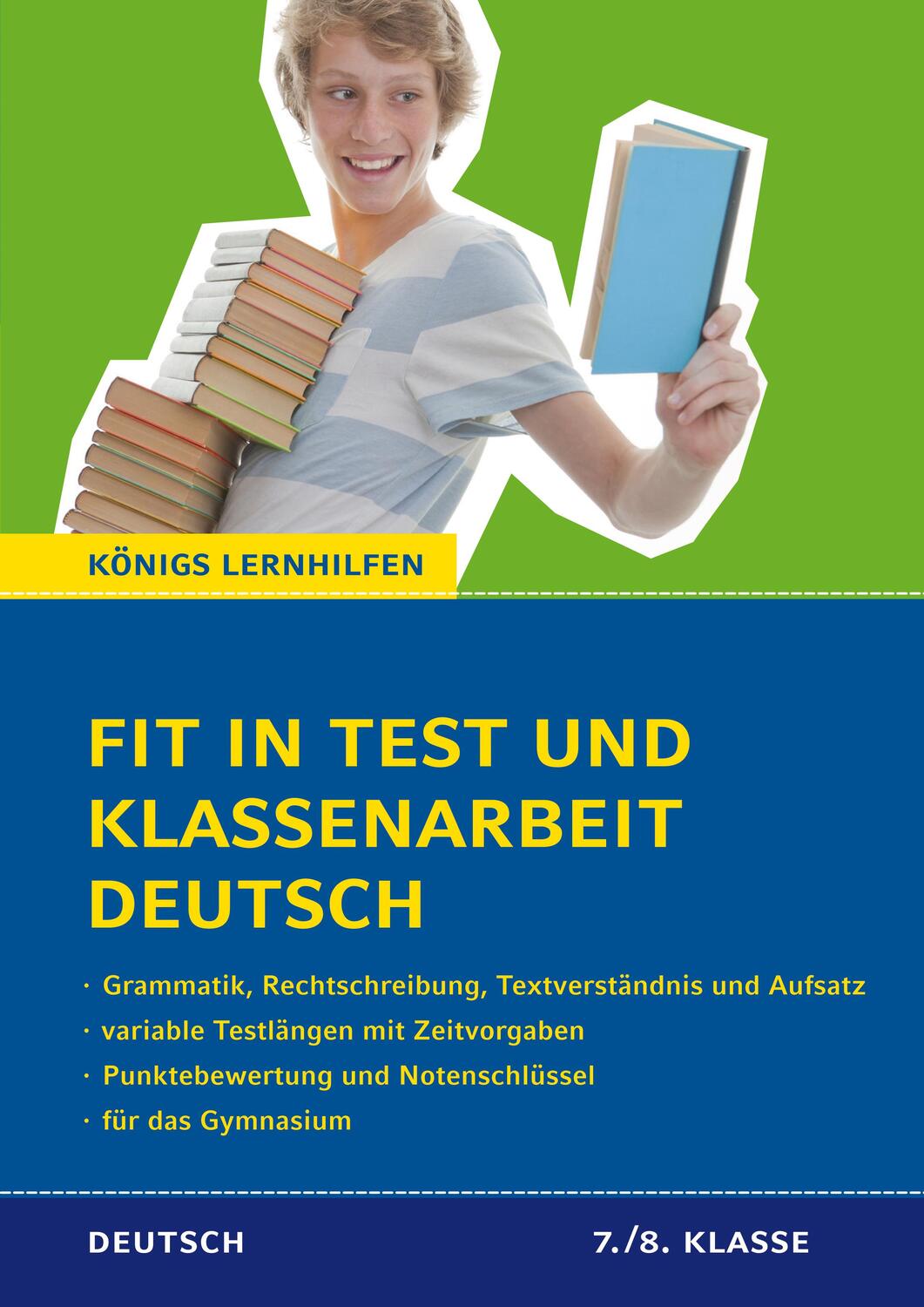Cover: 9783804415935 | Fit in Test und Klassenarbeit - Deutsch. 7./8. Klasse Gymnasium | Süß
