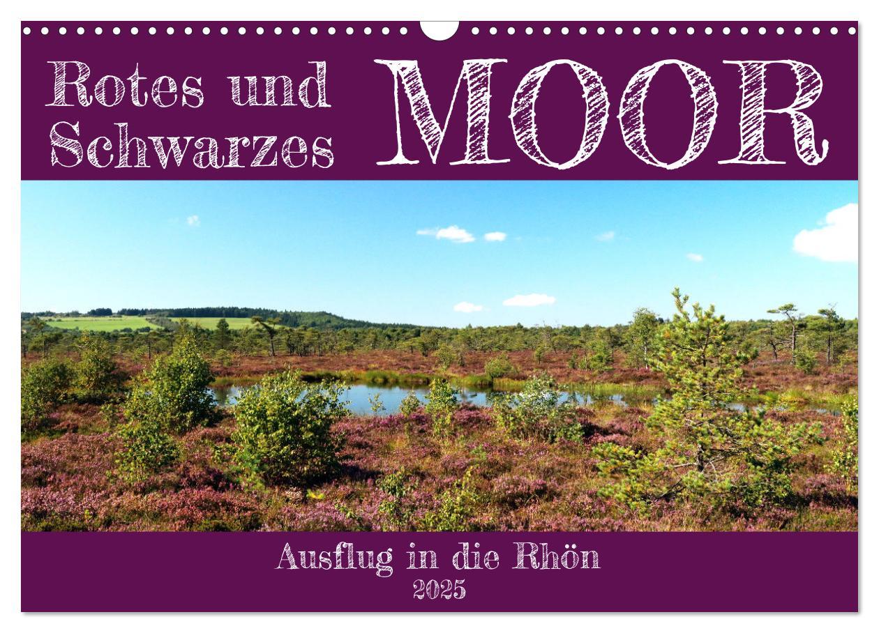 Cover: 9783435026593 | Rotes und Schwarzes Moor (Wandkalender 2025 DIN A3 quer), CALVENDO...