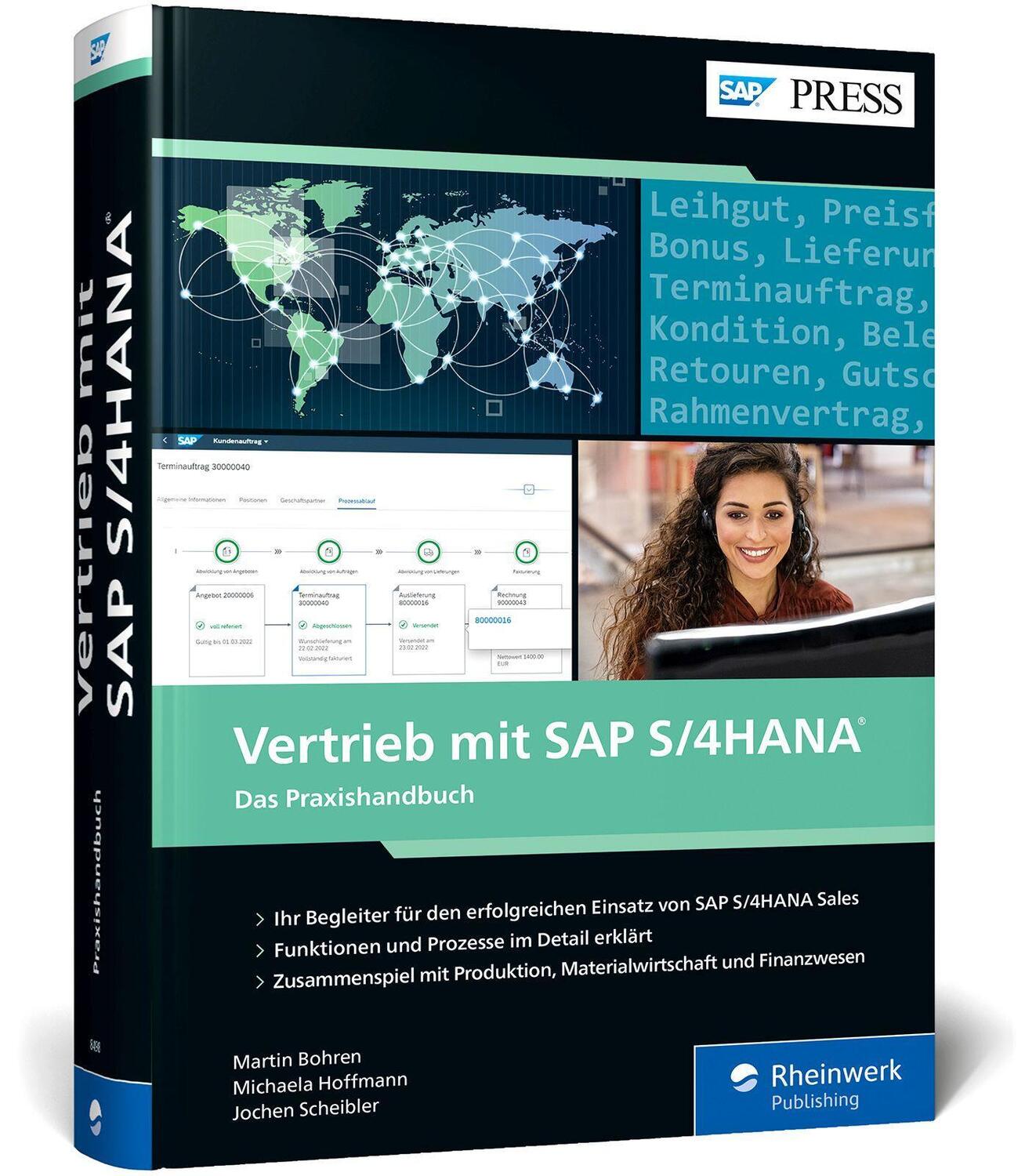 Cover: 9783836284981 | Vertrieb mit SAP S/4HANA | Martin Bohren (u. a.) | Buch | SAP Press