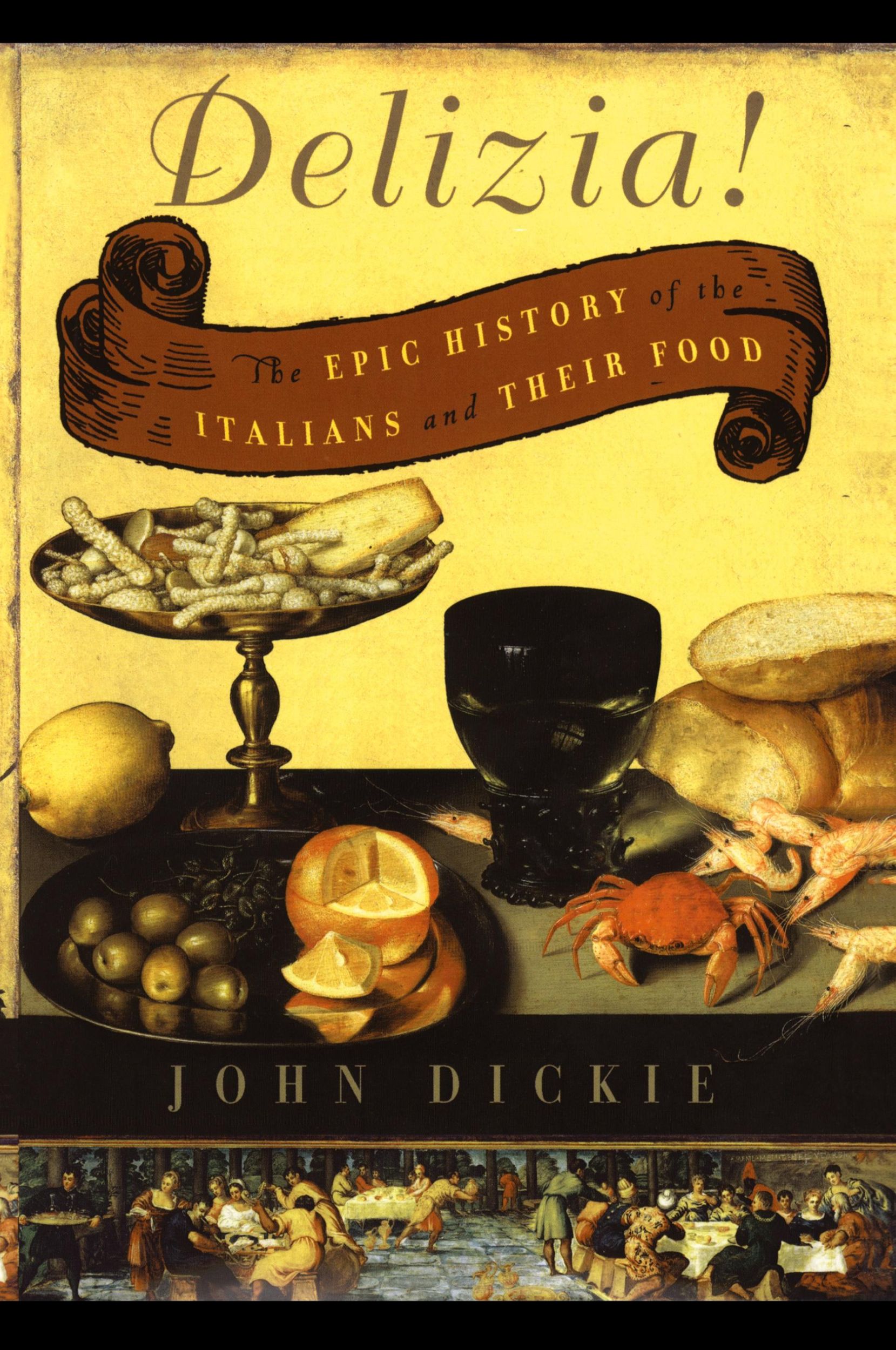 Cover: 9780743278072 | The Delizia! | The Epic History of the Italians and Their Food | Buch