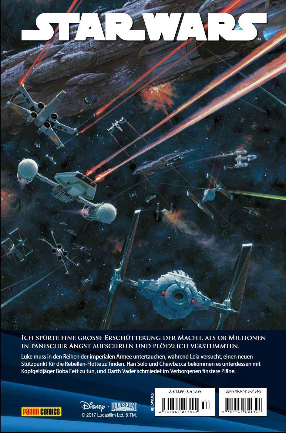 Rückseite: 9783741604348 | Star Wars Comic-Kollektion 27 | Bd. 27: Aus den Trümmern Alderaans