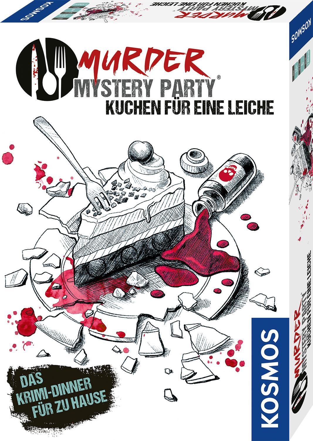 Cover: 4002051682125 | Murder Mystery Party - Kuchen für eine Leiche | Spiel | Brettspiel