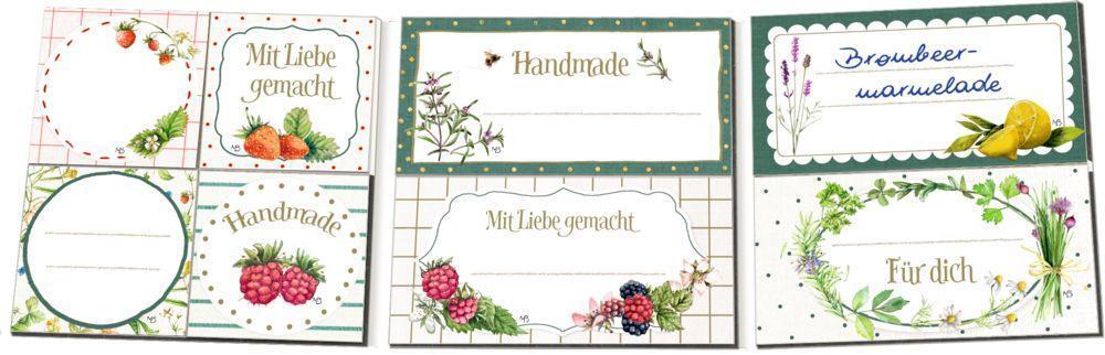 Bild: 4050003715902 | Etikettenbüchlein - Einmach-Etiketten (Marjolein Bastin) | Taschenbuch