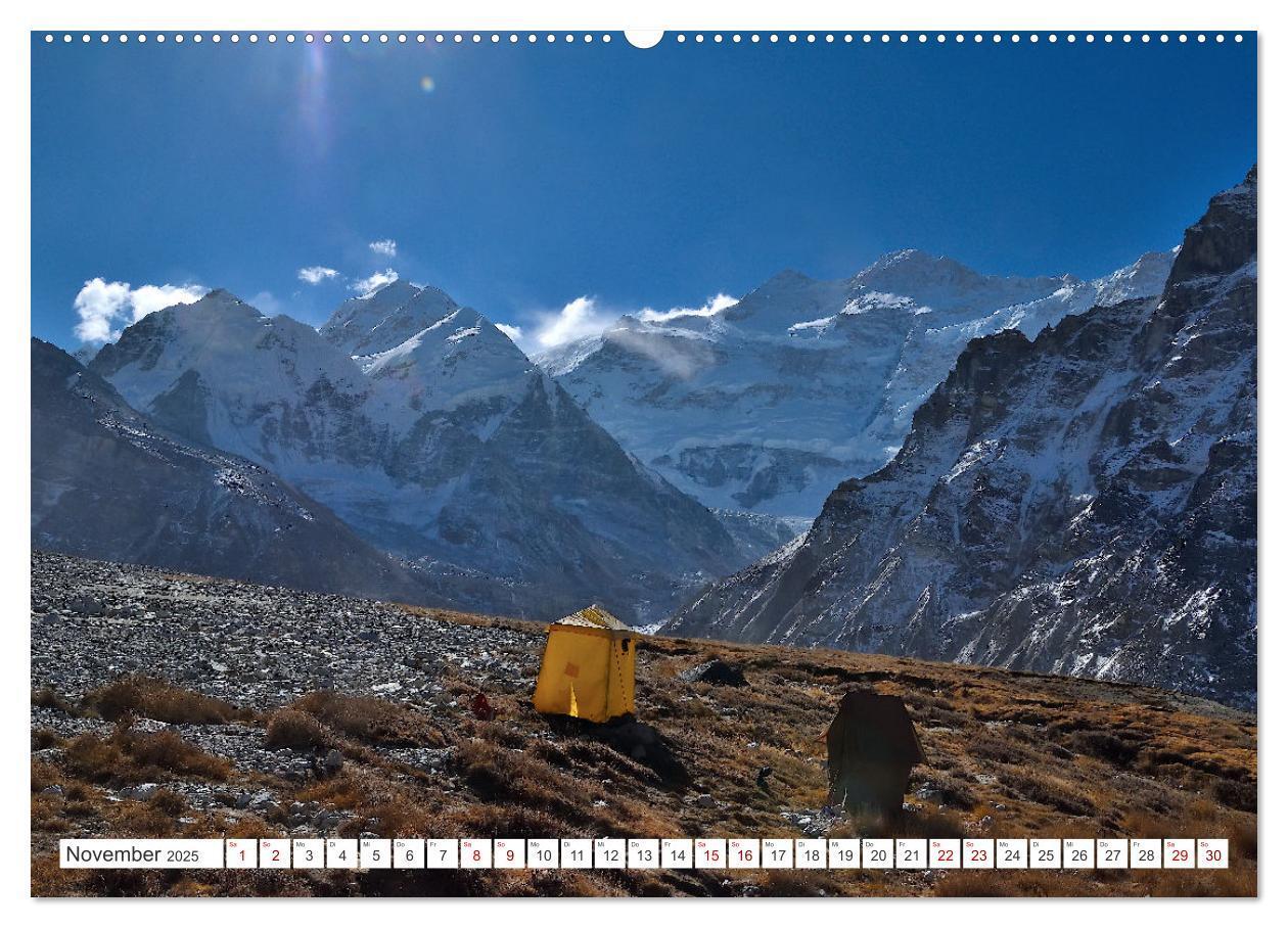 Bild: 9783383878190 | Trekking zum Kangchendzönga (Wandkalender 2025 DIN A2 quer),...