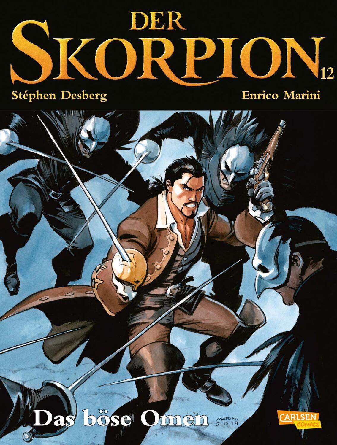 Cover: 9783551743398 | Der Skorpion 12: Das böse Omen | Stephen Desberg | Taschenbuch | 64 S.
