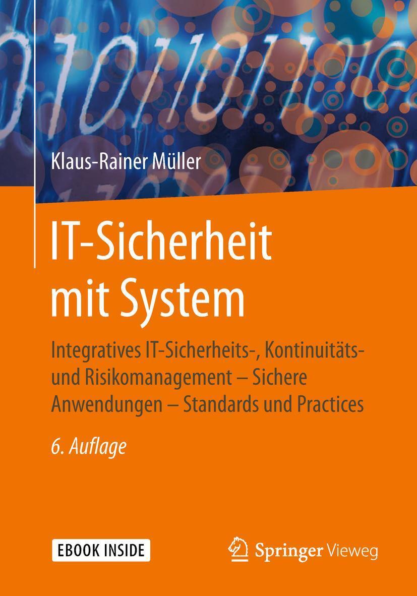 Cover: 9783658220648 | IT-Sicherheit mit System | Klaus-Rainer Müller | Taschenbuch | Deutsch
