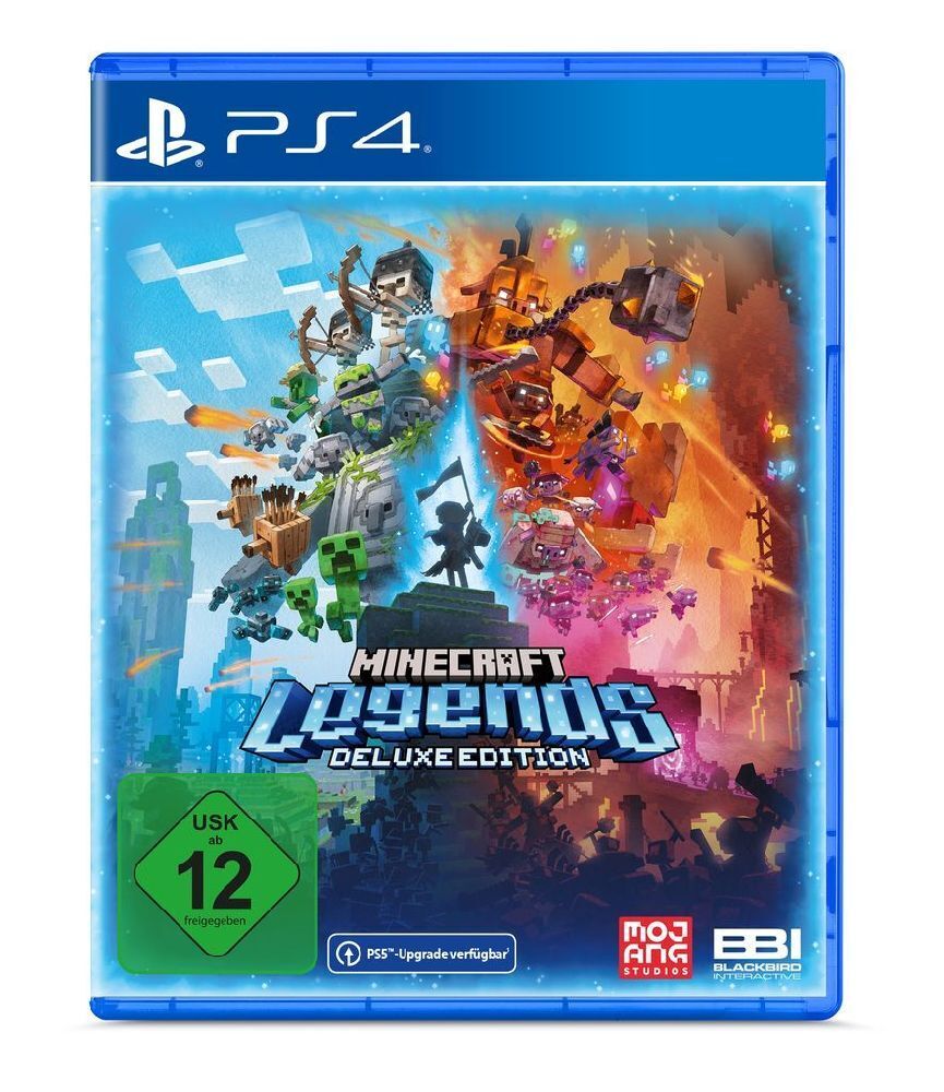 Cover: 5056635601711 | Minecraft Legends, 1 PS4-Blu-ray Disc (Deluxe Edition) | Blu-ray Disc
