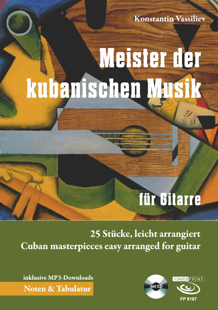 Cover: 9783945190432 | Meister der kubanischen Musik für Gitarre, m. 1 Audio-CD | Vassiliev